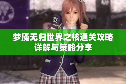 梦魇无归世界之核通关攻略详解与策略分享