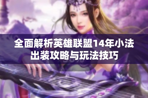 全面解析英雄联盟14年小法出装攻略与玩法技巧