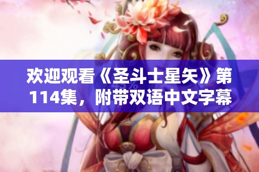 欢迎观看《圣斗士星矢》第114集，附带双语中文字幕体验！