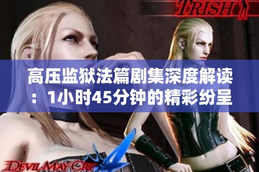 高压监狱法篇剧集深度解读：1小时45分钟的精彩纷呈