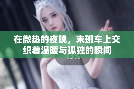 在微热的夜晚，末班车上交织着温暖与孤独的瞬间