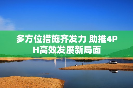多方位措施齐发力 助推4PH高效发展新局面