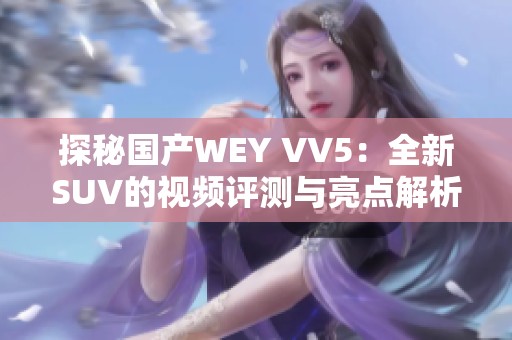 探秘国产WEY VV5：全新SUV的视频评测与亮点解析