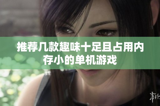 推荐几款趣味十足且占用内存小的单机游戏