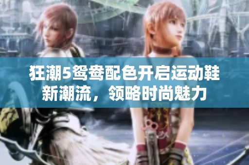狂潮5鸳鸯配色开启运动鞋新潮流，领略时尚魅力