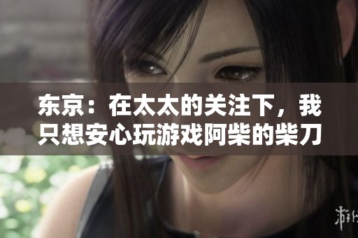 东京：在太太的关注下，我只想安心玩游戏阿柴的柴刀新篇章