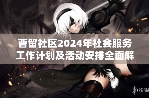 曹留社区2024年社会服务工作计划及活动安排全面解析