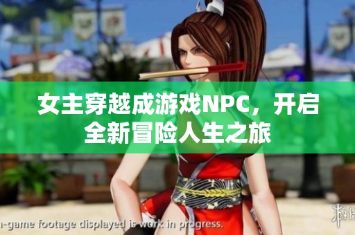 女主穿越成游戏NPC，开启全新冒险人生之旅