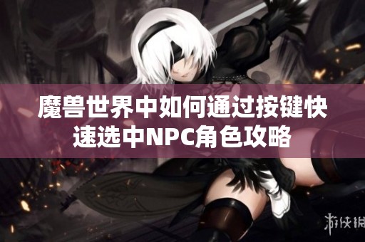 魔兽世界中如何通过按键快速选中NPC角色攻略