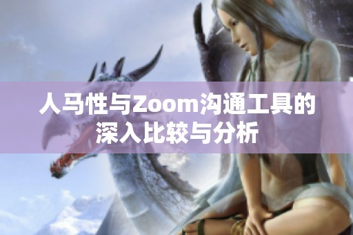 人马性与Zoom沟通工具的深入比较与分析
