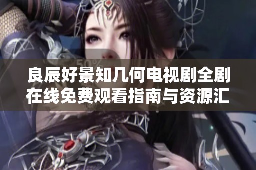良辰好景知几何电视剧全剧在线免费观看指南与资源汇总
