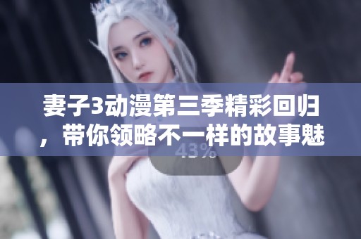 妻子3动漫第三季精彩回归，带你领略不一样的故事魅力
