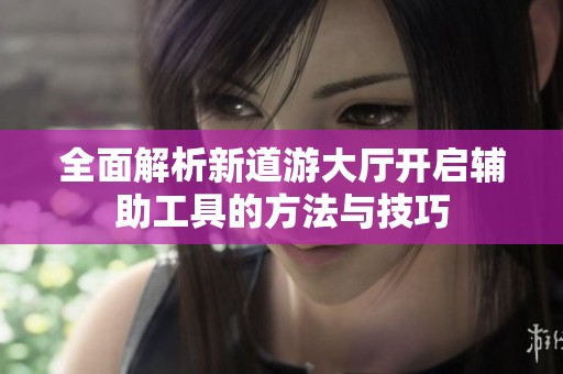 全面解析新道游大厅开启辅助工具的方法与技巧