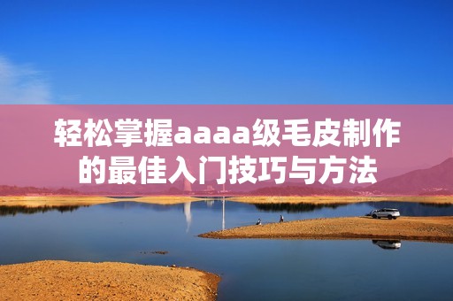 轻松掌握aaaa级毛皮制作的最佳入门技巧与方法