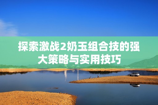 探索激战2奶玉组合技的强大策略与实用技巧