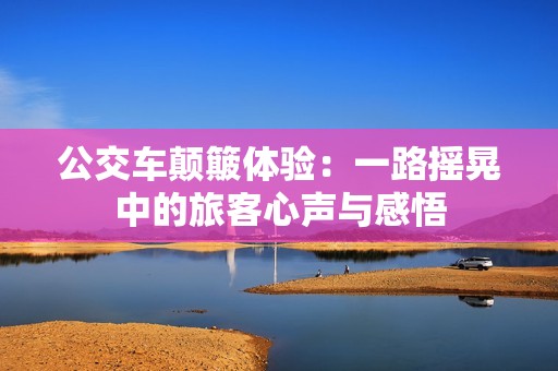 公交车颠簸体验：一路摇晃中的旅客心声与感悟