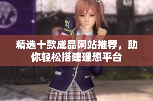 精选十款成品网站推荐，助你轻松搭建理想平台