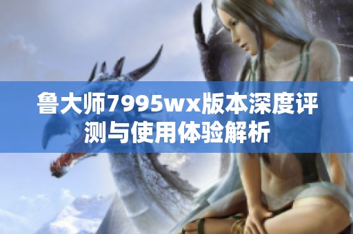 鲁大师7995wx版本深度评测与使用体验解析