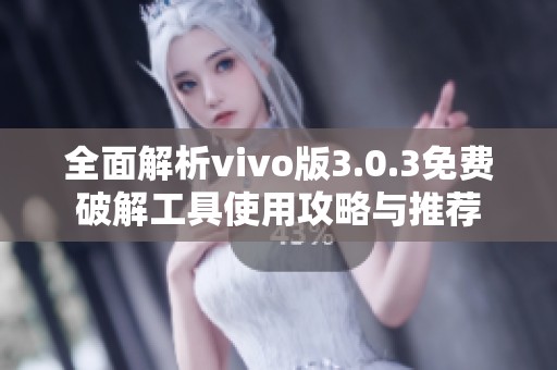 全面解析vivo版3.0.3免费破解工具使用攻略与推荐