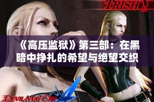 《高压监狱》第三部：在黑暗中挣扎的希望与绝望交织