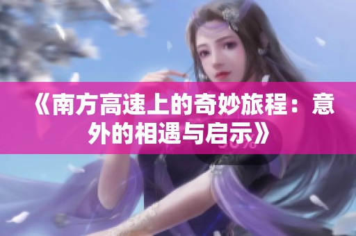 《南方高速上的奇妙旅程：意外的相遇与启示》