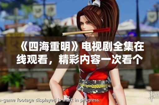 《四海重明》电视剧全集在线观看，精彩内容一次看个够!