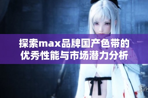 探索max品牌国产色带的优秀性能与市场潜力分析