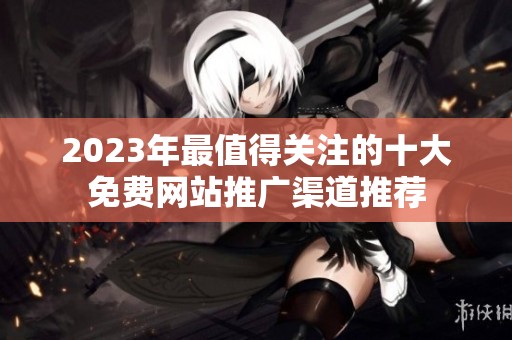 2023年最值得关注的十大免费网站推广渠道推荐