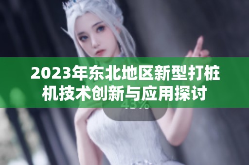 2023年东北地区新型打桩机技术创新与应用探讨