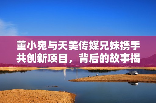 董小宛与天美传媒兄妹携手共创新项目，背后的故事揭秘