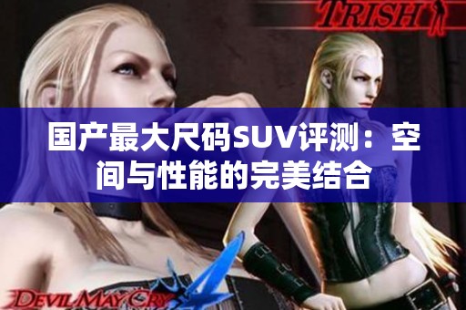 国产最大尺码SUV评测：空间与性能的完美结合