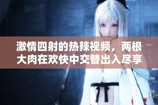 激情四射的热辣视频，两根大肉在欢快中交替出入尽享快感