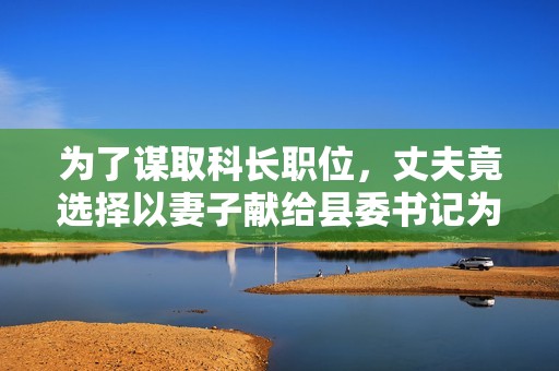 为了谋取科长职位，丈夫竟选择以妻子献给县委书记为代价