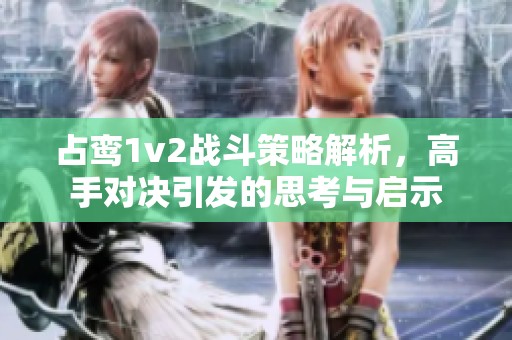 占鸾1v2战斗策略解析，高手对决引发的思考与启示