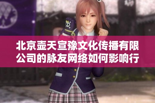 北京壶天宣豫文化传播有限公司的脉友网络如何影响行业发展