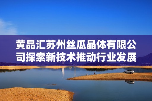 黄品汇苏州丝瓜晶体有限公司探索新技术推动行业发展