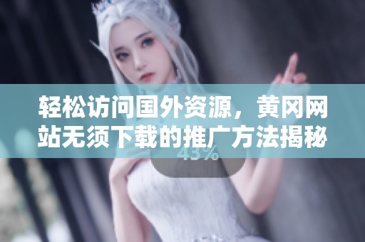 轻松访问国外资源，黄冈网站无须下载的推广方法揭秘