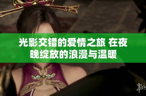 光影交错的爱情之旅 在夜晚绽放的浪漫与温暖