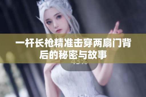一杆长枪精准击穿两扇门背后的秘密与故事