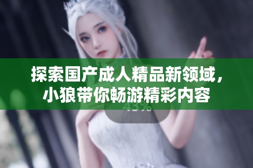 探索国产成人精品新领域，小狼带你畅游精彩内容