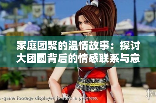 家庭团聚的温情故事：探讨大团圆背后的情感联系与意义