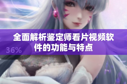 全面解析鉴定师看片视频软件的功能与特点