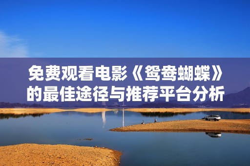 免费观看电影《鸳鸯蝴蝶》的最佳途径与推荐平台分析