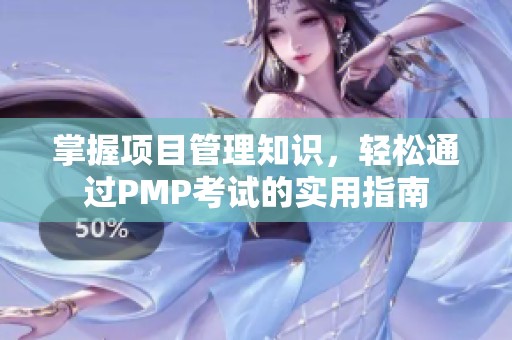 掌握项目管理知识，轻松通过PMP考试的实用指南