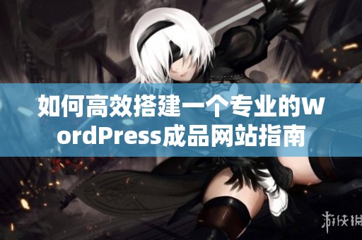 如何高效搭建一个专业的WordPress成品网站指南