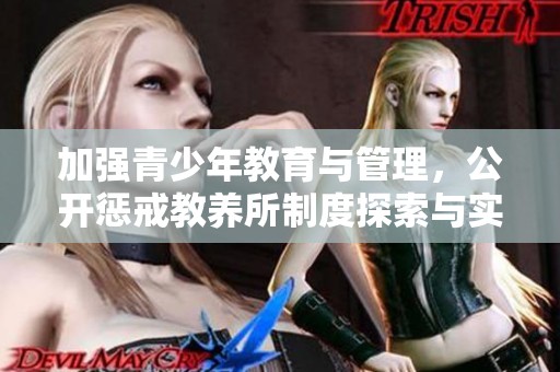 加强青少年教育与管理，公开惩戒教养所制度探索与实践