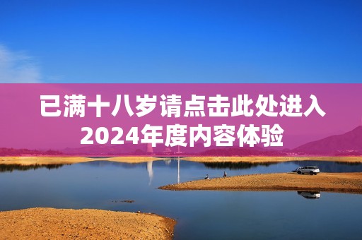 已满十八岁请点击此处进入2024年度内容体验