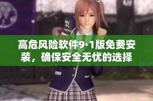 高危风险软件9·1版免费安装，确保安全无忧的选择