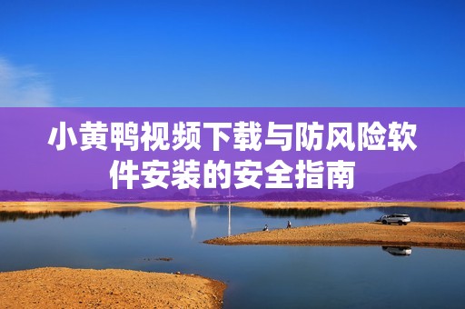 小黄鸭视频下载与防风险软件安装的安全指南