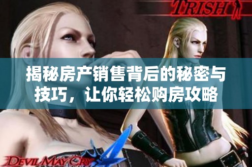揭秘房产销售背后的秘密与技巧，让你轻松购房攻略